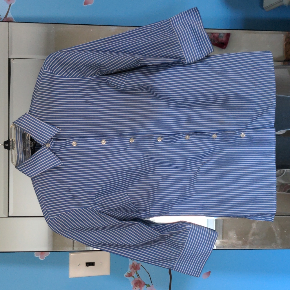Land's End Wrinkle-Free Button Down Blouse